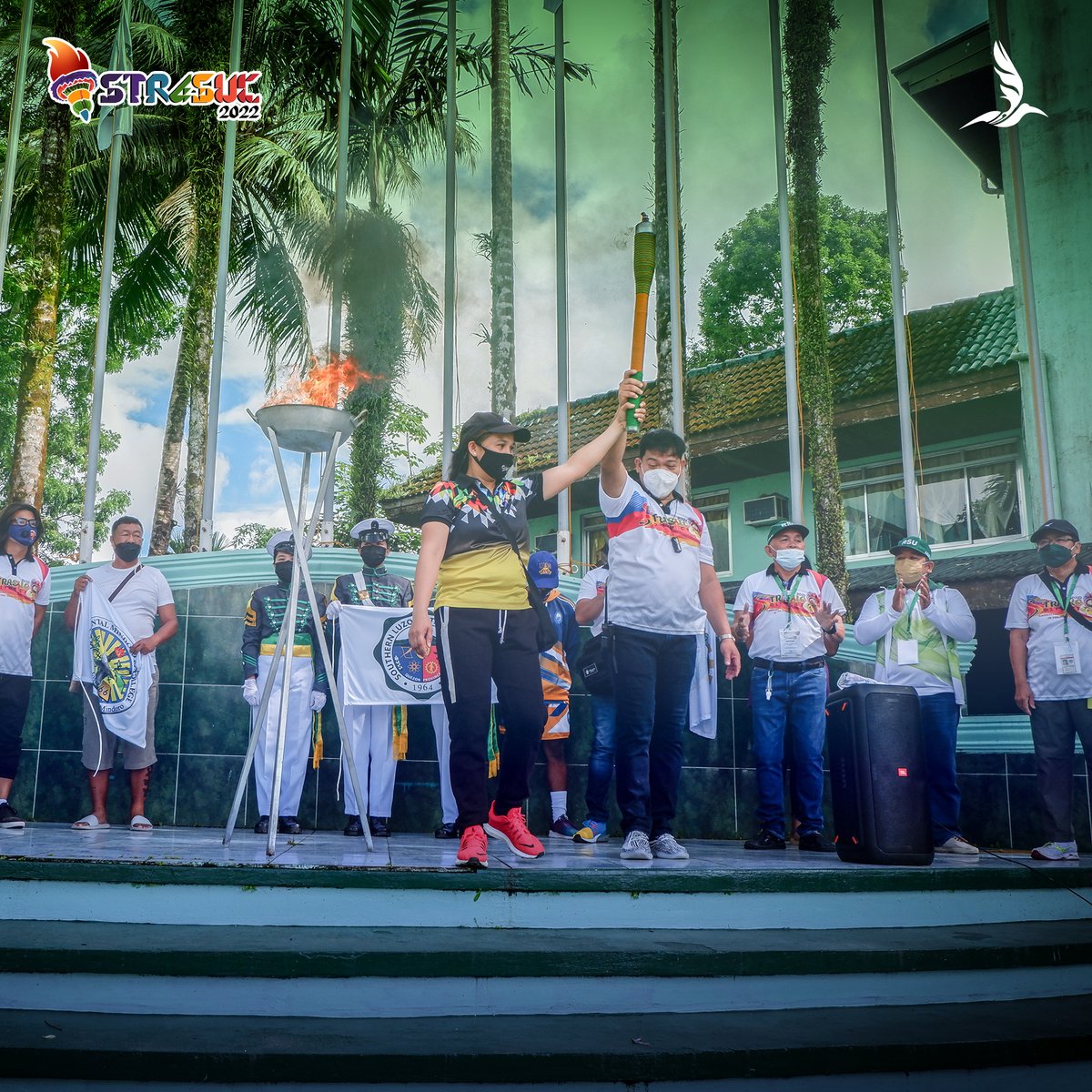 angsalaksak's tweet photo. UNITY FLAME l As a symbol of a warm welcome, Southern Luzon State University (SLSU) led the flag raising and the lighting of Unity Flame for the STRASUC Olympics 2022.
// photos by Kimberly Jane Reyes
Link: https://t.co/FjLLivyulz
#KFSports
#STRASUC2022 https://t.co/xVRH2Ya5rQ