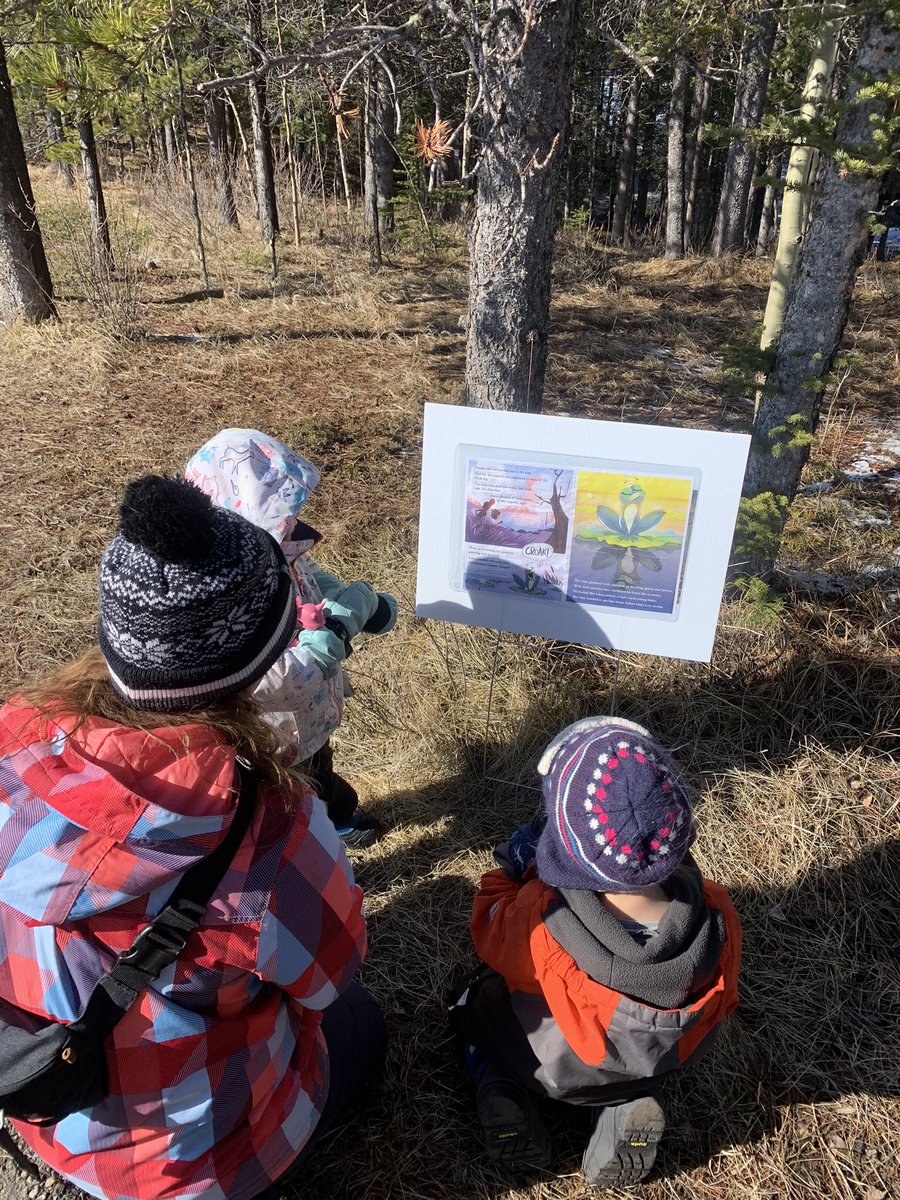 Enjoyed a wellness break with the family today during #STF2022 Trail Tales by <a href="/EverActiveAB/">Ever Active Schools</a> is such an incredible resource that I’ve used with my students many times before. Loved being able to share it with my family today. Big shout out to author Tracey Coutts for this story!