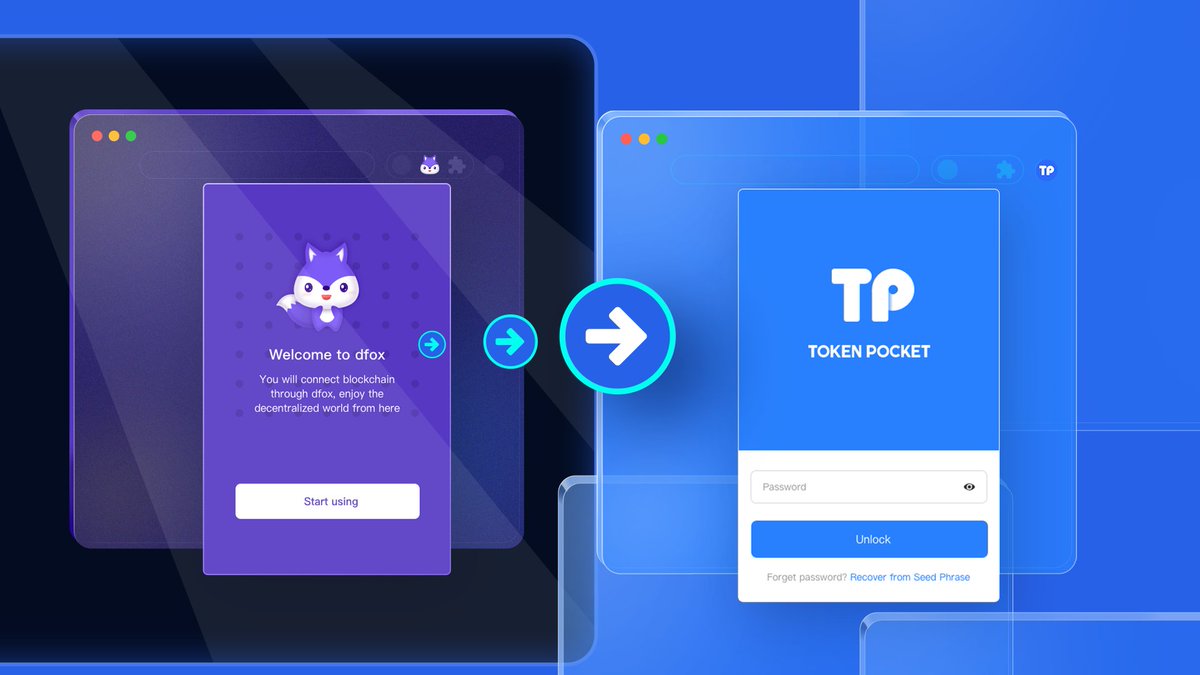 TokenPocket (@tokenpocket_tp) on Twitter photo 🆕Rebranding Announcement:
Dear All,
<a href="/dfoxapp/">dfox - Extension Wallet & DeFi Portfolio Tracker</a> Extension Wallet Announced Rebranding, Brand Name Officially Upgraded to <a href="/TokenPocket_TP/">TokenPocket</a> Extension Wallet.
👉extension.tokenpocket.pro/#/
The Full Announcement
➡️tokenpocket-gm.medium.com/dfox-extension… 🆕Rebranding Announcement:
Dear All,
<a href="/dfoxapp/">dfox - Extension Wallet & DeFi Portfolio Tracker</a> Extension Wallet Announced Rebranding, Brand Name Officially Upgraded to <a href="/TokenPocket_TP/">TokenPocket</a> Extension Wallet.
👉extension.tokenpocket.pro/#/
The Full Announcement
➡️tokenpocket-gm.medium.com/dfox-extension…