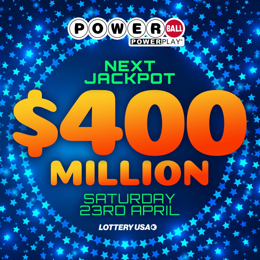 What better way to celebrate Powerball's 30 anniversary than a $400 million jackpot!

After the draw, be sure to visit Lottery USA to check the numbers: https://t.co/RcxuY8w2uq

#Powerball #lottery #lotterynumbers #jackpot #lotteryusa https://t.co/2vv6r4Tmav