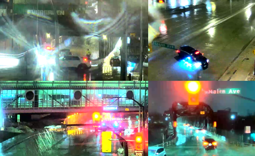WinnipegTMC's tweet photo. SPECIAL TRAFFIC ALERT: Underpass flooding
Osborne underpass closed
McPhillips @ Logan closed
Higgins In Point Douglas
Others partially flooded, WPS, WFPS on scene for full closures, use caution/avoid underpasses overnight where possible. #MBstorm #WPGtraffic #Winnipeg #WpgTMC https://t.co/dDi83nzvYK