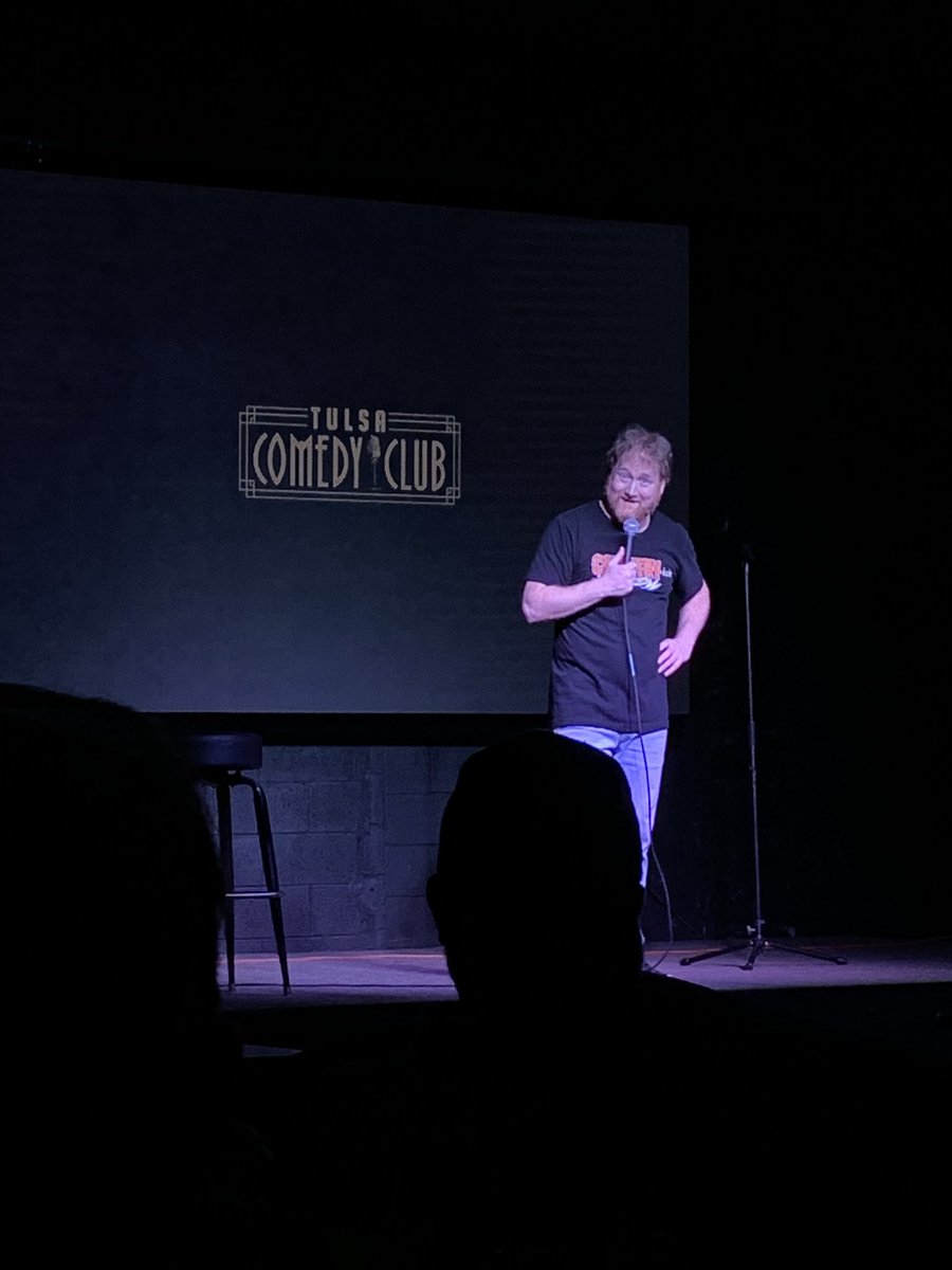 MsBaileysr's tweet photo. Got to see @JonReep at the Tulsa Comedy Club! Laughed so much! It was an awesome show! https://t.co/mKXG1PgITo