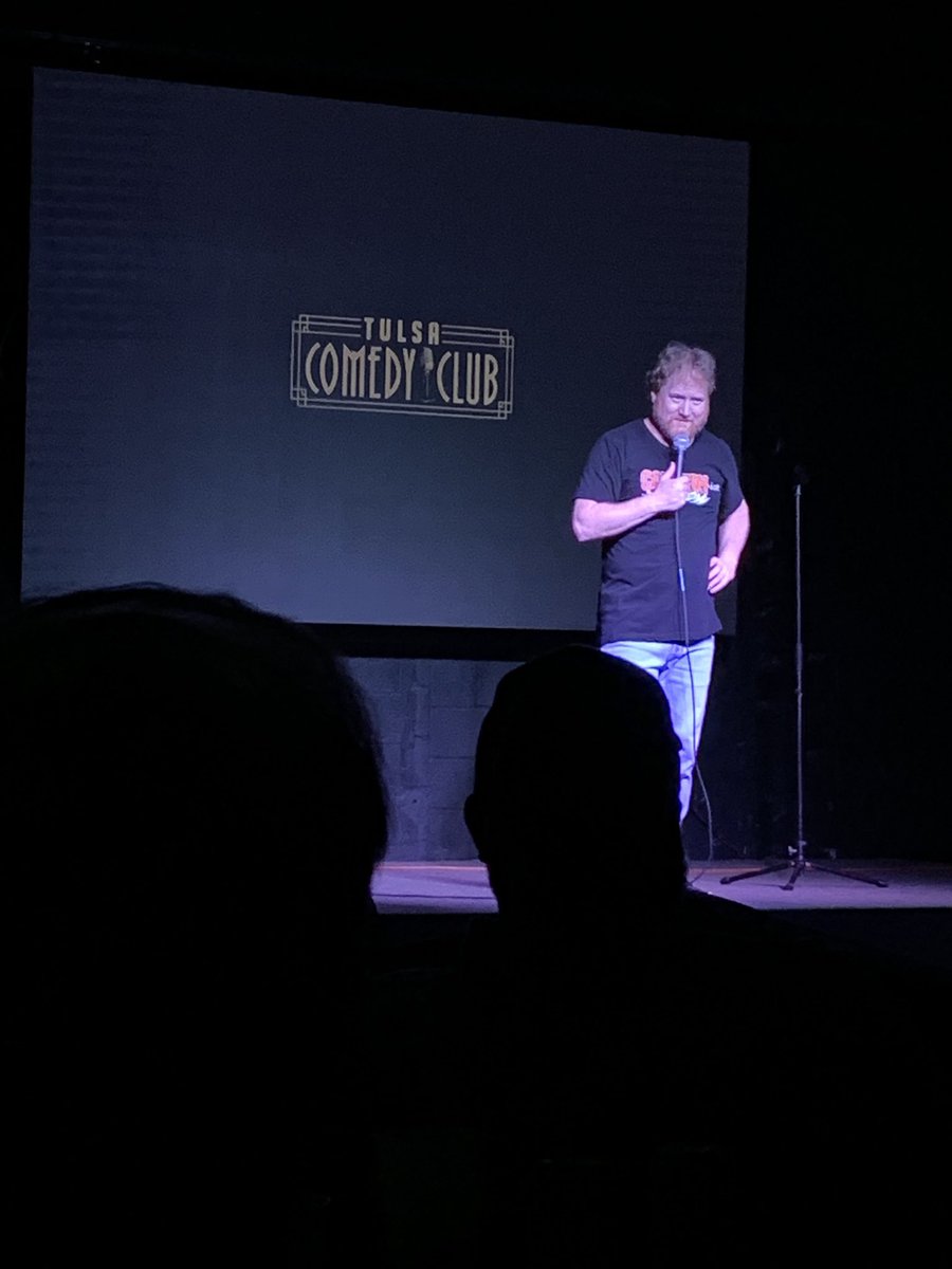 MsBaileysr's tweet photo. Got to see @JonReep at the Tulsa Comedy Club! Laughed so much! It was an awesome show! https://t.co/mKXG1PgITo