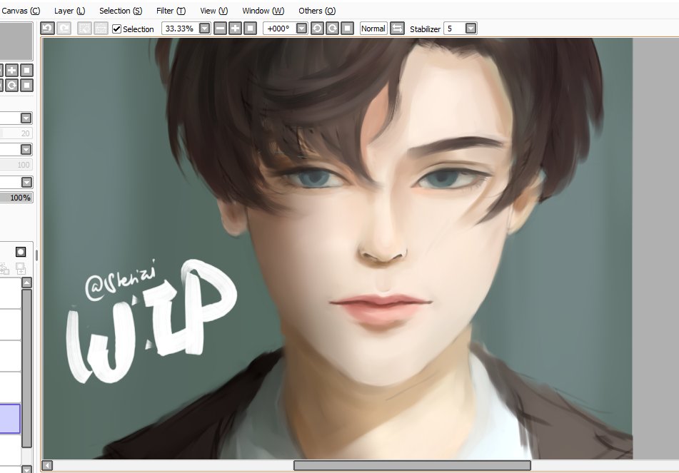 sherizui's tweet photo. Hi 🧍 I'm not totally back because my condition is getting worst but I'm still taking meds and getting more rest everytime I'm having a fever. Anyways since Artem's bday is near #Repost #WIP #ArtemWing #TearsOfThemis #artph #ArtistOnTwitter https://t.co/kPoFW7jbGM