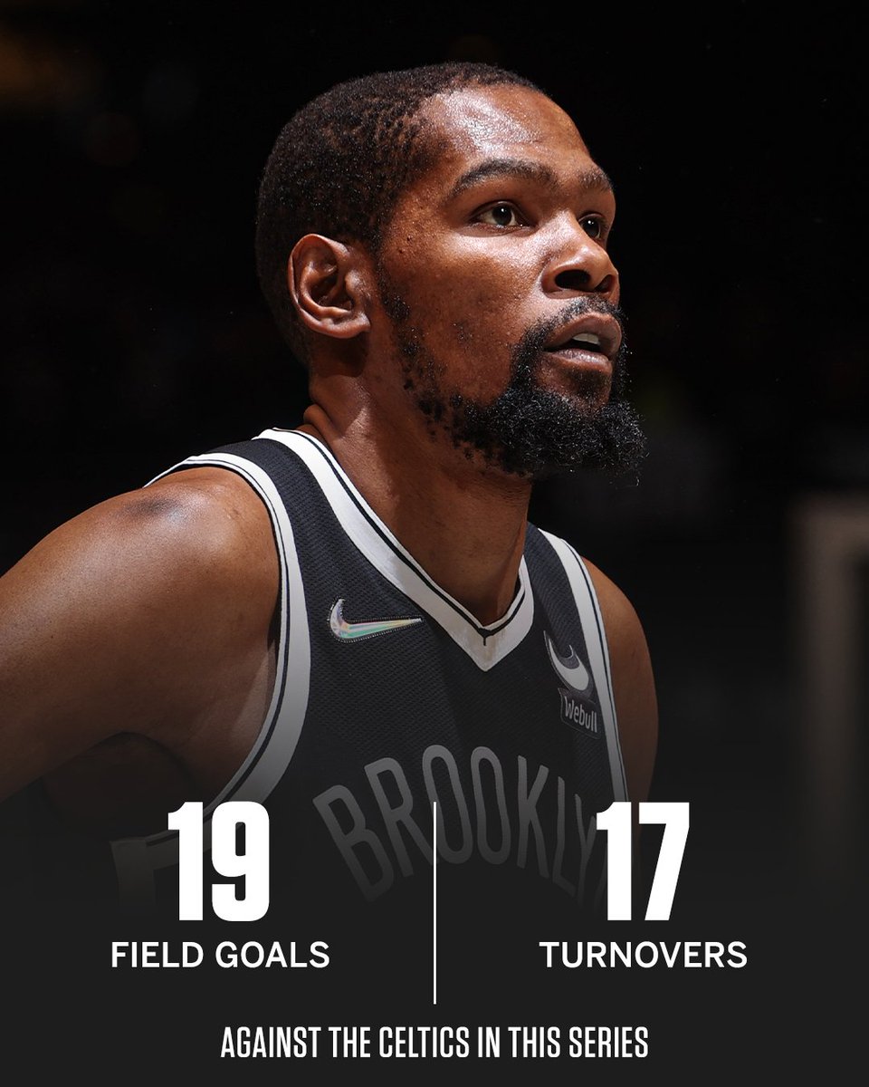 KD has been struggling this series.