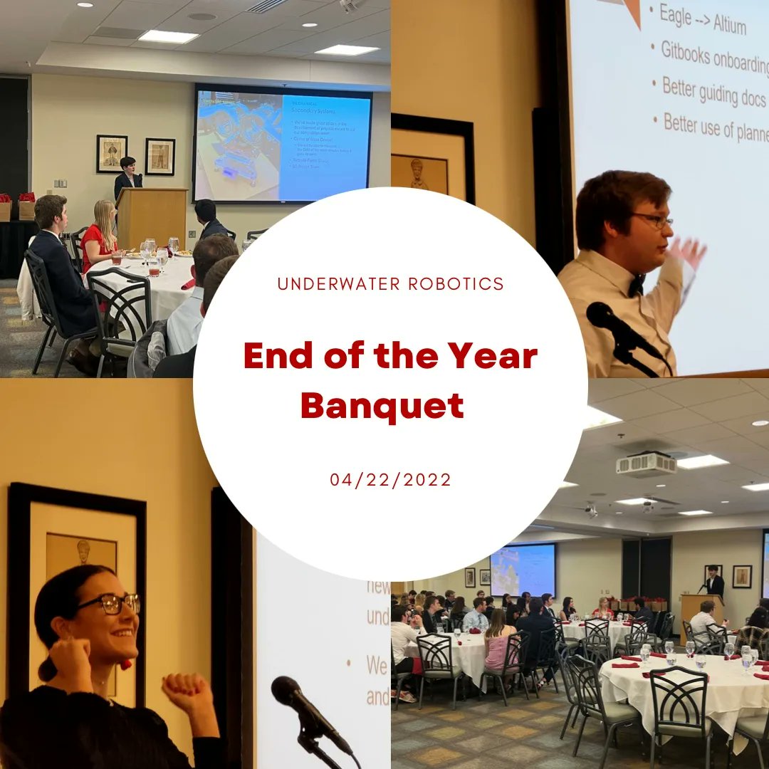 osu_uwrt's tweet photo. Last night The Underwater Robotics Team held an end of the year banquet for their team members, advisors, and Ohio state staff. The night focused on recognizing all the progress each subteam made throughout the entire year!  #ohiostateuniversity #ohiostateece #osuengineering https://t.co/NrJBend0PY