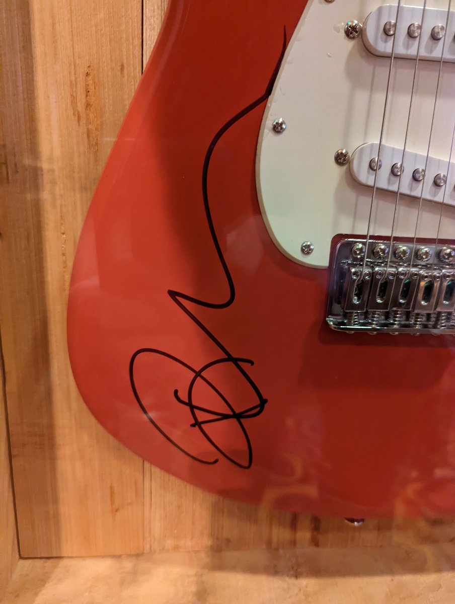 cameronentpgh's tweet photo. @rickspringfield is this your signature sir? It's hanging in my bar. https://t.co/R9nq8huQjk