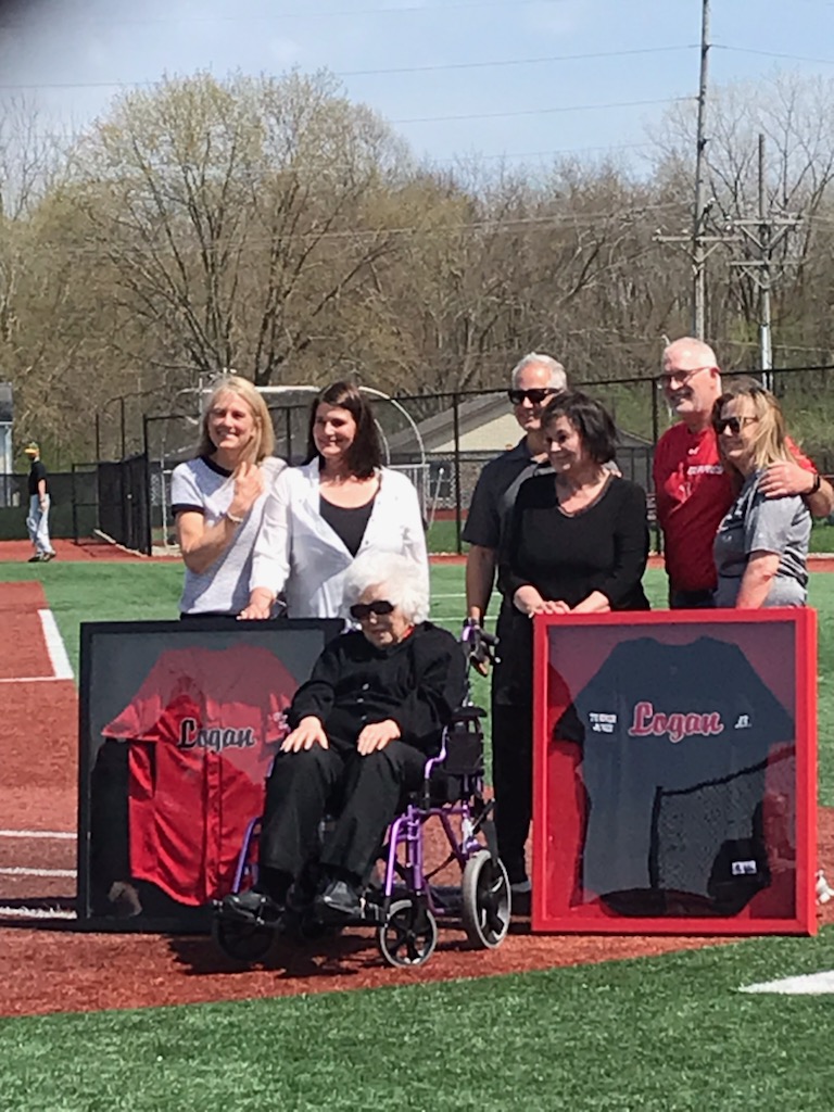Berries Baseball-Logan sweeps Benton Central  by scores of 8-3 and 13-7 on a day we celebrated Coaches Jim Turner and Larry "Butch" Jones legacies. Their jerseys were retired as their families joined the celebration and will be hung in the press box at Jim Turner Field.