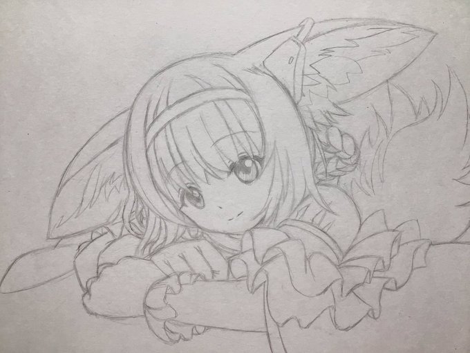 らくがきスズラン。(初挑戦)
#アークナイツ #スズラン 