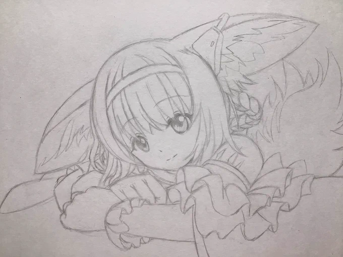 らくがきスズラン。(初挑戦)
#アークナイツ #スズラン 