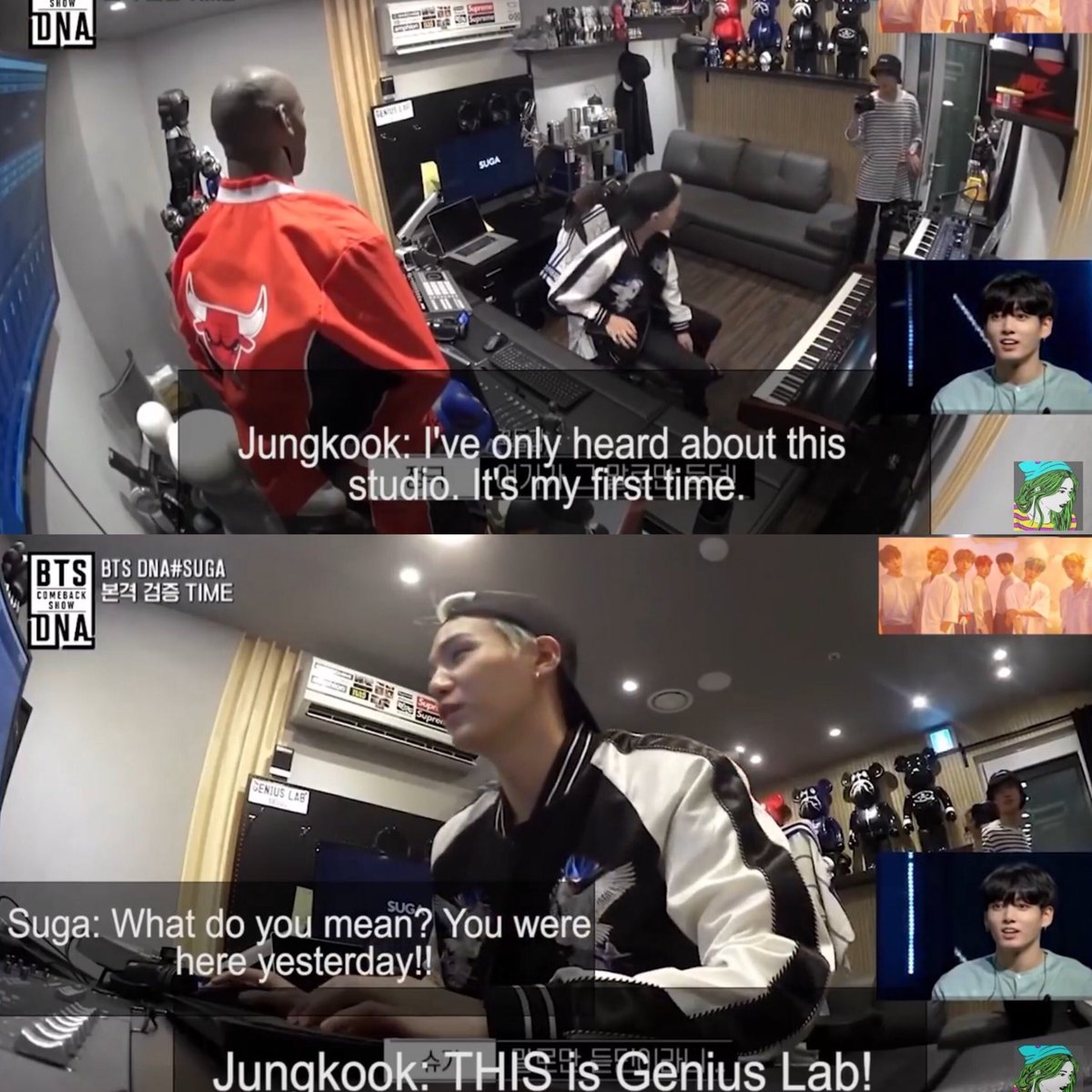 angel_HeMaYa's tweet photo. a gentle reminder that Jungkook and Taehyung knows the password to Yoongi’s Genius Lab and they often go there 🥲
#TeamTrouble #ILoveYouLine #TaeGiKook https://t.co/xSflLc4ppM