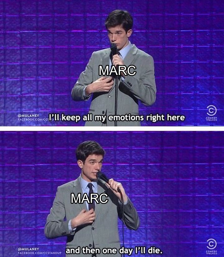 LENNIEC0N's tweet photo. A Mulaney meme??? Couldn’t be #moonknight https://t.co/808NCVRry9