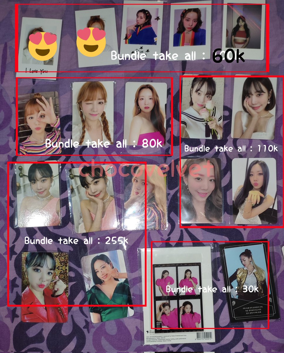 __chocovelvet's tweet photo. WTS Apink photocard . Can shipping worldwide shopee. (exclude packing, 7k). bundle only. wts wtb bomi  namjoo 에이핑크 포카 보미 남주 https://t.co/HoPO9NvjjT
