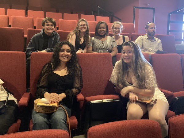 PelionOrchestra's tweet photo. Members of the Pelion Orchestra at tonight’s SC Philharmonic performance! One student described it as “amazing. breathtaking. couldn’t stop smiling.” And they were so excited to be officially welcomed at the beginning of the concert! Thanks @SCPhil! @LexingtonOne #ArtsMatter https://t.co/NooZsU9ODv