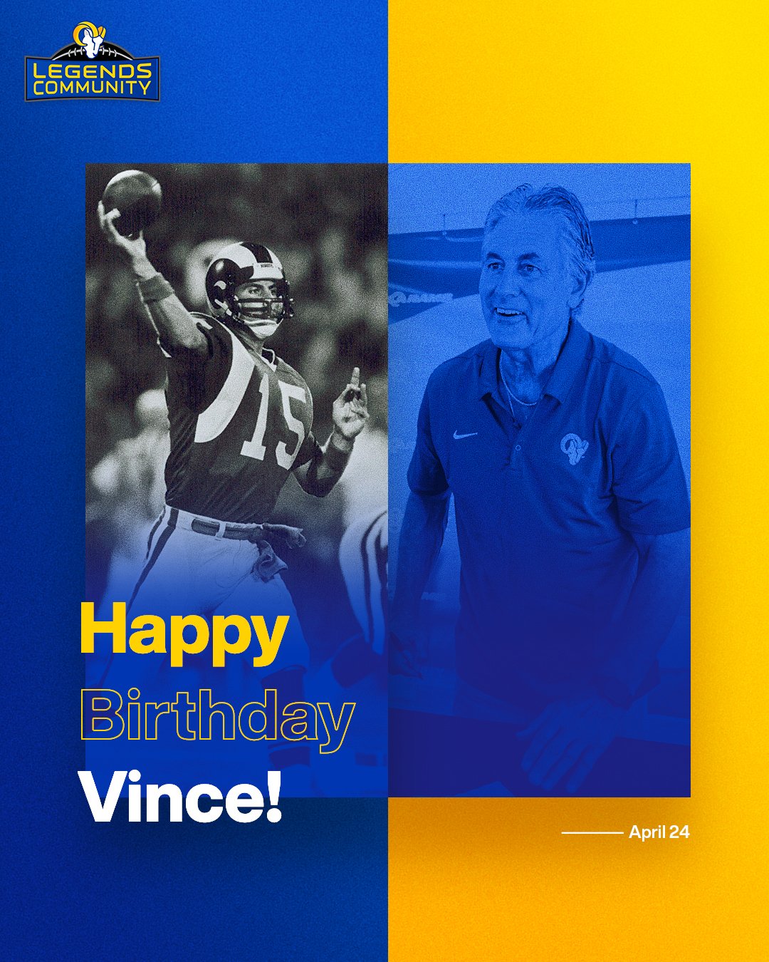Happy birthday, Vince Ferragamo!! 