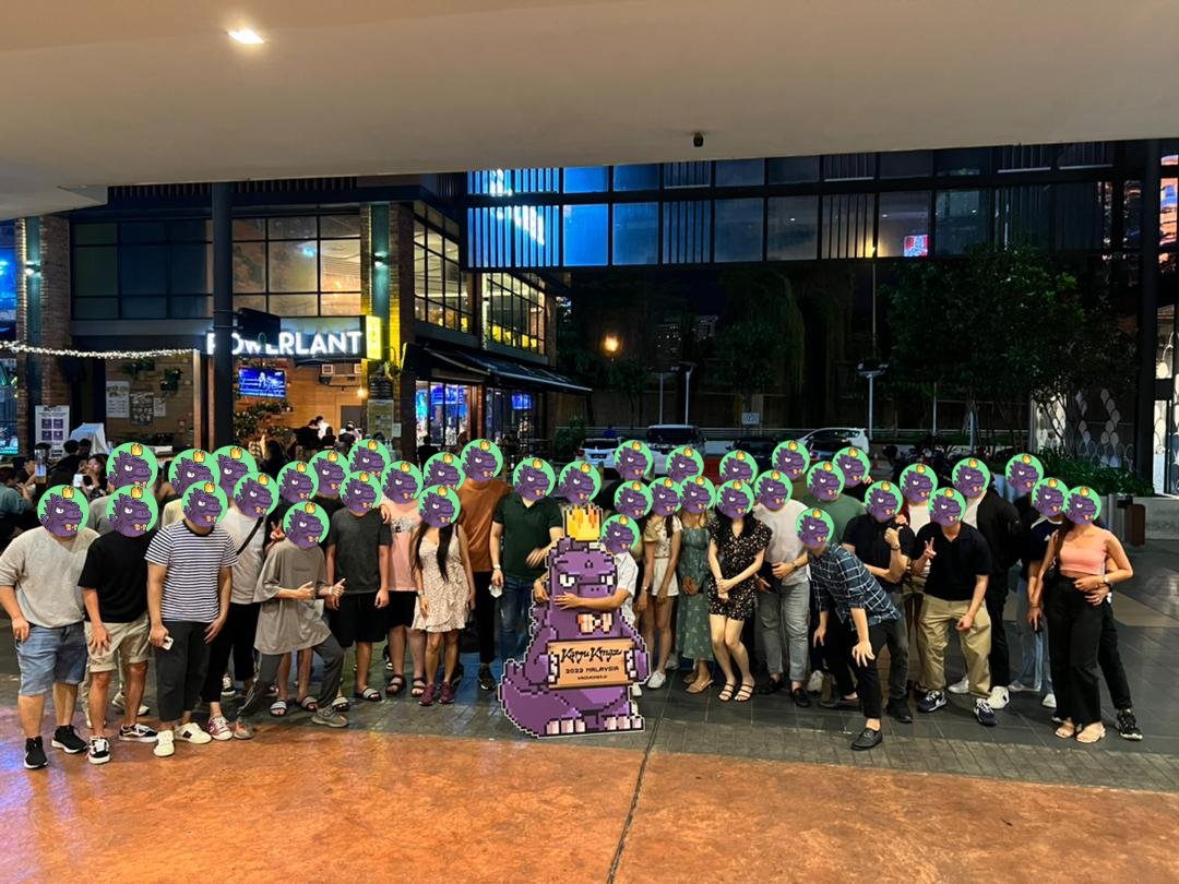 First ever <a href="/KaijuKingz/">KaijuKingz</a> Meet Up in Malaysia.
To keep the spirit of Web3 anonymity, we have kept the photo undoxxed. Hope everyone had a great time!

Thank you <a href="/ohDotss/">Nathan</a> <a href="/augminted/">Augminted Labs</a> <a href="/KaijuKingz/">KaijuKingz</a> for supporting local Kaiju Events. 👑