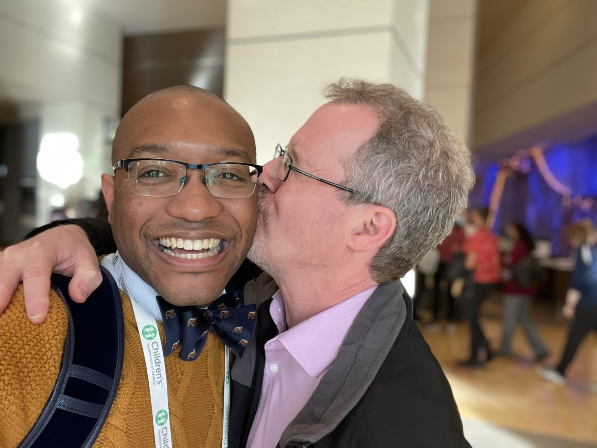 THIS IS WHAT HAPPENS when your mentor catches up with you after your Keynote Address at #PAS2022?!🤣

Dr @slgold777 is the DEFINITION of a sponsor. He is my friend and colleague, and I’m so honored that I make him proud. 😭