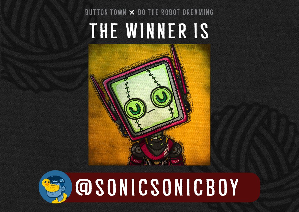 FMoonxix's tweet photo. Give away The Button Town x Do The Robot dreaming
🎉🎉 The winner is @sonicsonicboy 🎉🎉

Please drop your wallet at raffle-holder-verify room in 10:00 PM (GM+7)

Paras ID: https://t.co/c8yfTmjnya
Discord: https://t.co/m09uJPMhPt

#NFTGiveaway #PARASnft https://t.co/GmAlu6elRn