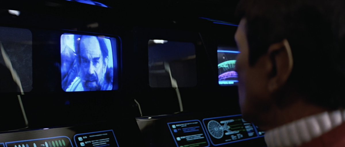 starfleetboy's tweet photo. Can't help but wonder if Spock's thinking about Michael at this moment. Did she know Sybok? And why are Sarek's kids rebels? I linda love it but 'The Galactic Army of Light?' Gonna have to pass on that! Sounds a little cultish #Sybok.🖖🏽 #Vulcans #SecretSiblings #FuckYeahStarTrekV https://t.co/3ZGvdbIb7V