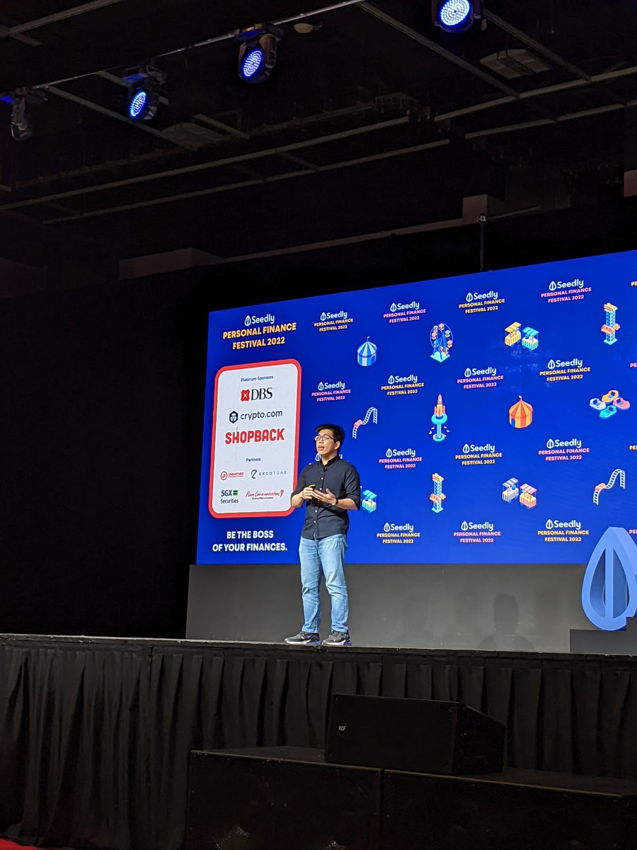 Shout-out to <a href="/Arthur_0x/">Arthur</a> for providing insights to the DeFi space at Seedly Personal Finance Festival. 🚀