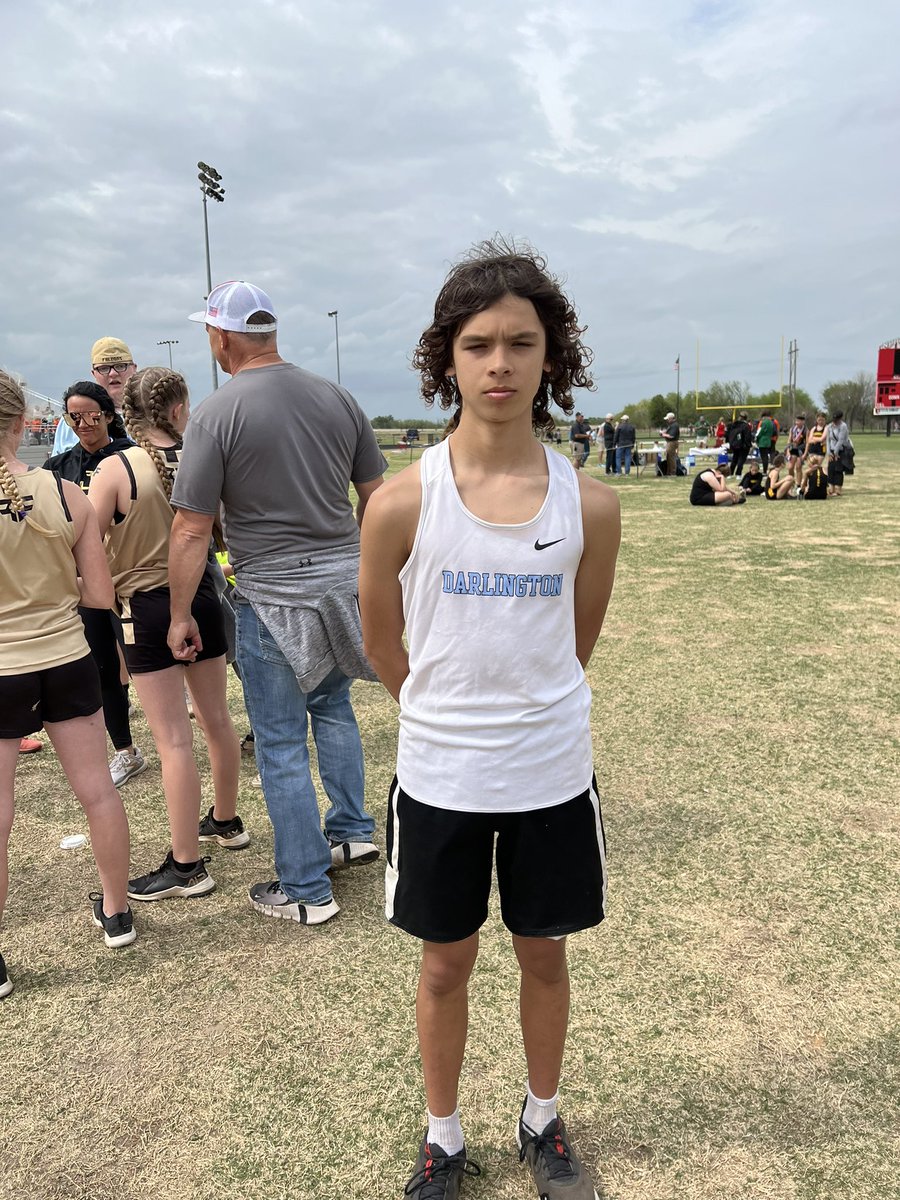 John Sandoval is the ORES Division 3 State Champion with a time of 5:45 in the 1600 M Run!