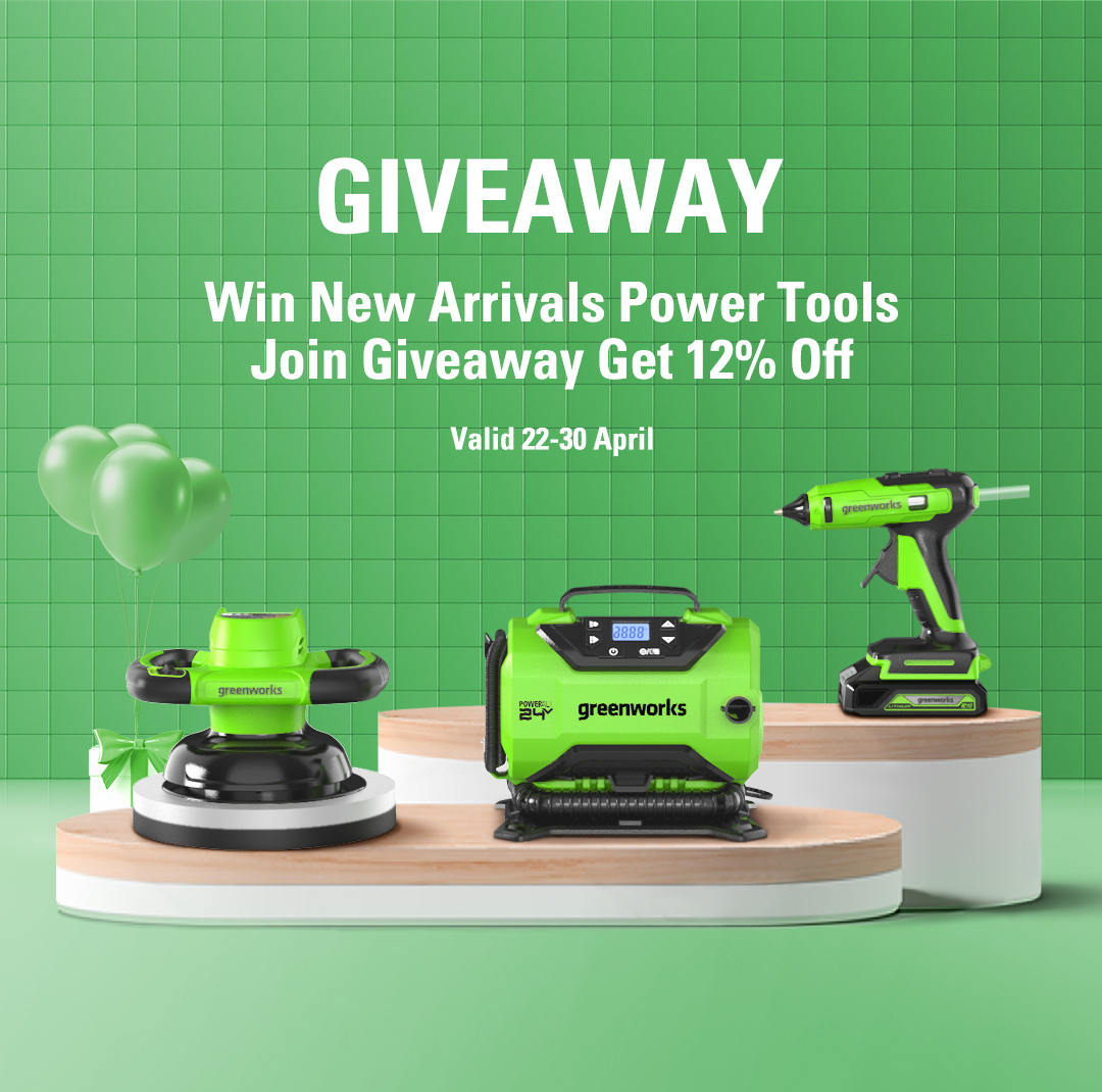 Greenworks24V's tweet photo. 🚨🚨Greenworks 2022 Mother‘s Day Giveaway🚨🚨
 ✨Starting April. 22th until April. 30 th 2022
Win Up To $129.99 Gifts!!!😁
https://t.co/AyCzGDhKE6

#greenworks #Giveaways #Gleam https://t.co/dGqHqpOKw8