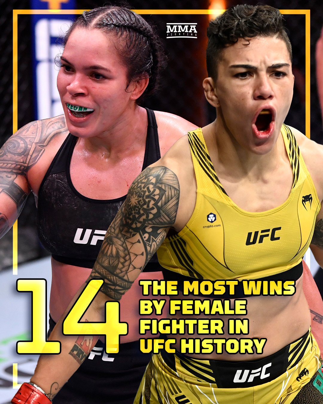 Mmafighting Com On Twitter Jessica Andrade Made History At Ufcvegas Tying A Record Also