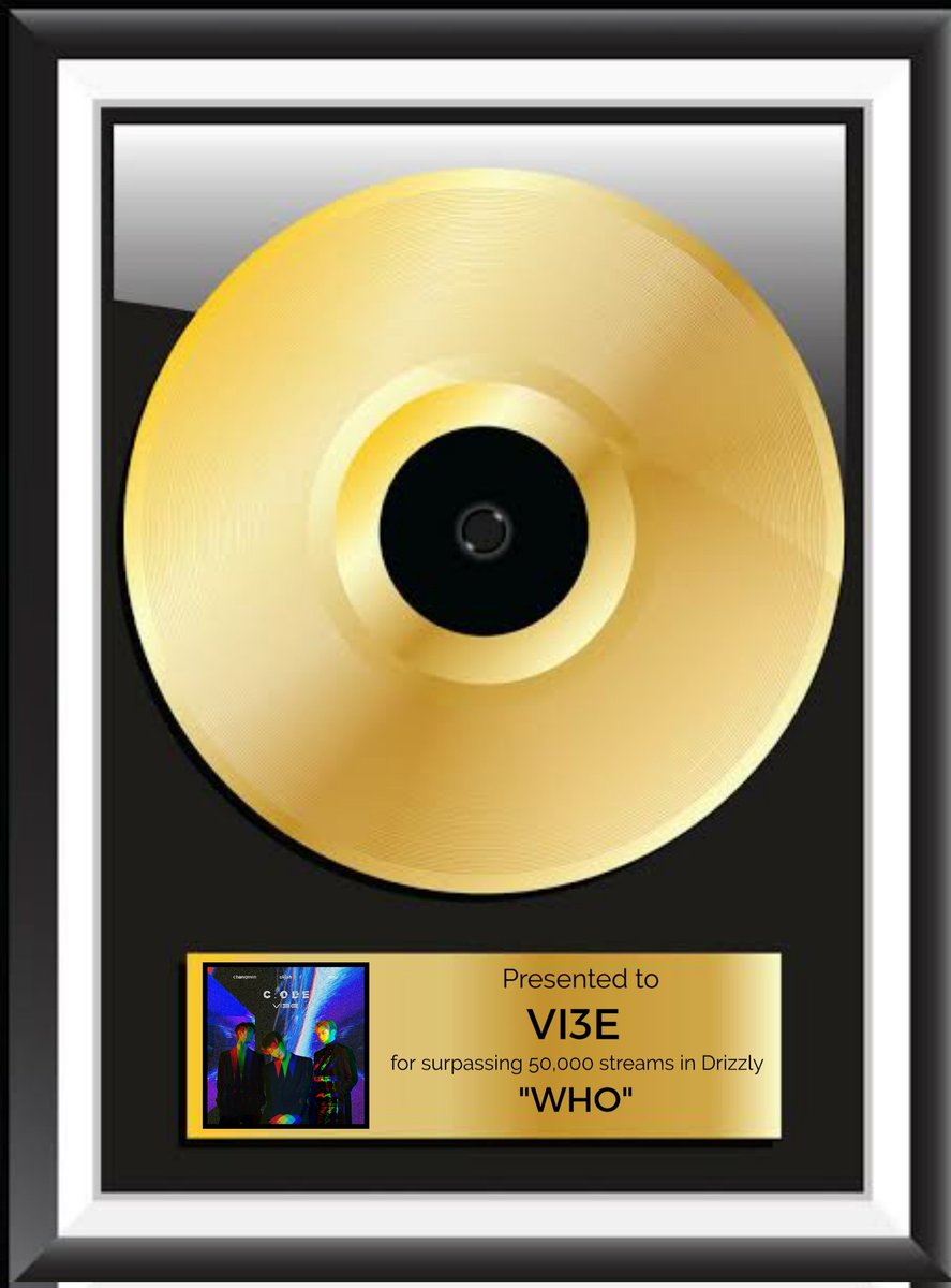 VI3E_KnQ's tweet photo. [🎉] WHO, HEY MAMA &amp; C:ODE received a Gold and Platinum Plaques for surpassing 50,000 streams as well as 100,000 streams.

Thank you everyone for supporting KnQ Unit, VI3E.

#VI3E #Changmin #Elijah #ONE https://t.co/eRTs9HT7g8