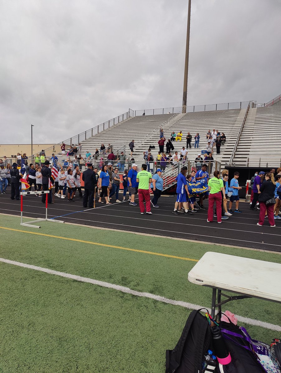 ChisdSped's tweet photo. @SOTexas Area 10 Track and Field Parade of Athletes.. Our exceptional scholars compete to inspire. Congratulations to all competitors, your smiles will be etched in our memories as a reminder to never give up! #SeetheAble #NoLimits https://t.co/ETCybDyH5I