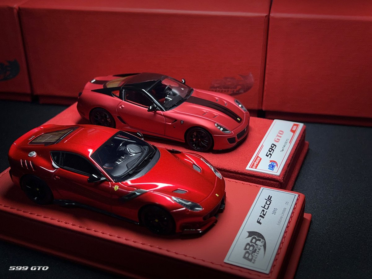 kindarksc's tweet photo. BBR 1/43
Ferrari 599 GTO
Rosso F1 2007 Opaco https://t.co/VweJHzCYGa