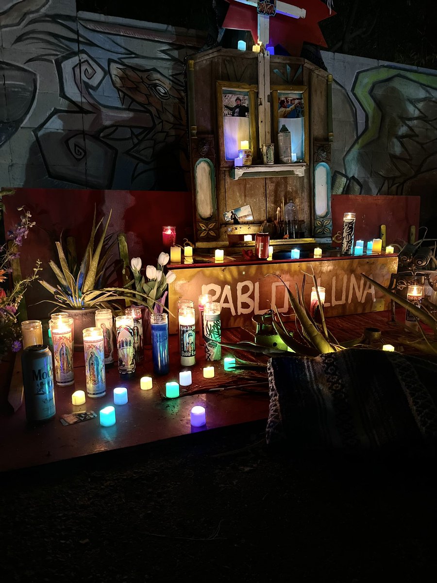 SPACESHIPTHIEF's tweet photo. RIP 🪦 REST IN PAINT MY BROTHA PABLO (KAPER ) #NGCREW https://t.co/FcsFExajGd