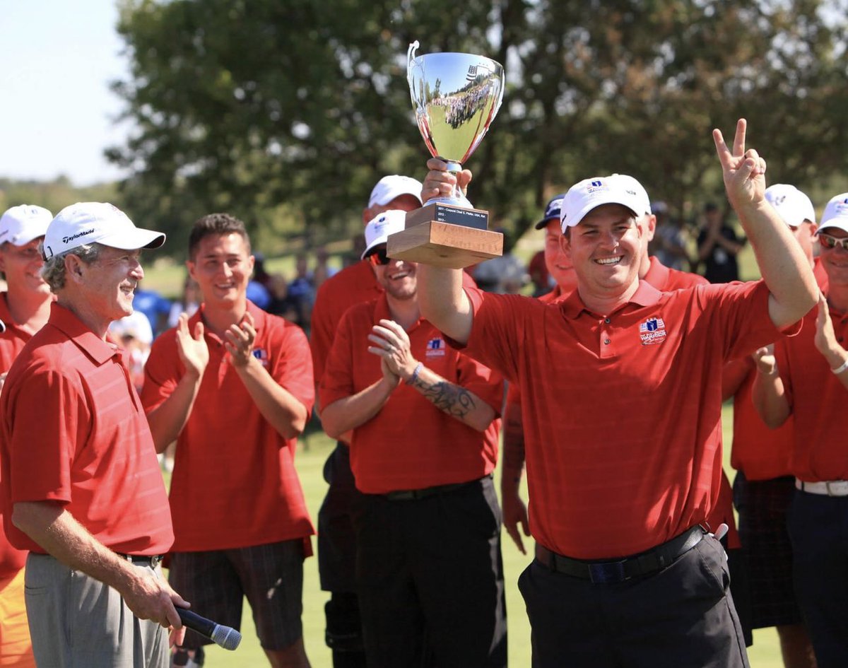 TGolfer83's tweet photo. @clubcorpclassic @tonyromo @MardyFish @ANNIKA59 @athielen19 @chadpfeifergolf @clubcorp @LasColinasCC @TheVacationDR @chadpfeifergolf already has 3 wins 🏆 at @LasColinasCC #Team43 #WarriorOpen https://t.co/D0CE2mCN7l