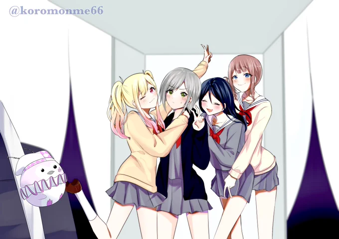 #レオニの100日おでかけ #prsk_FA 
6日目 プリクラ 