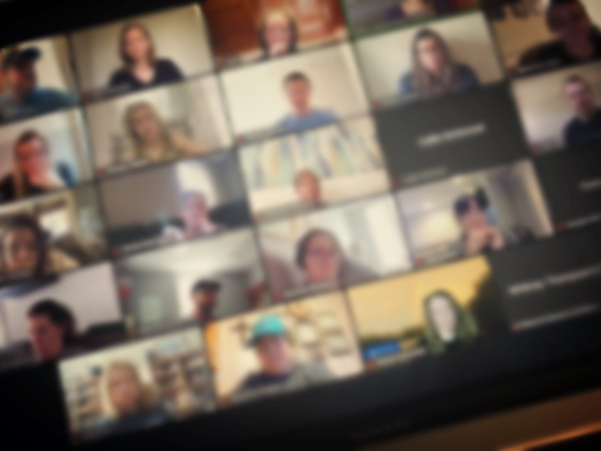TheRealMrsBo82's tweet photo. Last Zoom Class for my #EdSp today @MIZZOUELPA Time flies when you’re having fun! #ForeverPLN #ClassDismissed https://t.co/el3kgalHWE