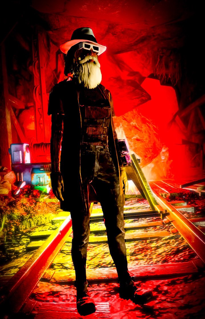 WreckItRenee's tweet image. I didn’t choose miner life.. Miner life chose me… 

#Fallout76 #ColossalProblem #PhotoMode #FO76Photomode #VirtualPhotography