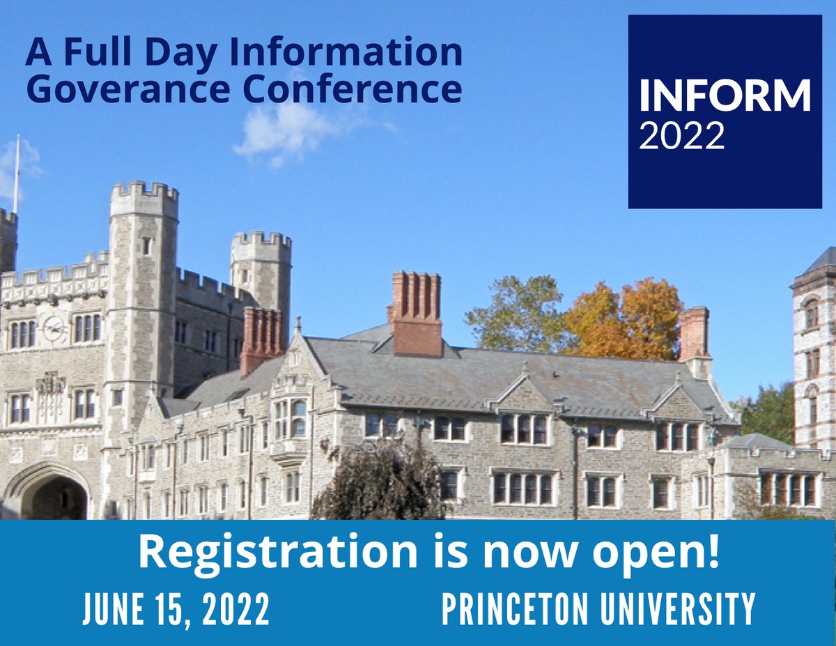 BJ_1361's tweet photo. #INFORMNJ returns to beautiful @Princeton. Excited we're back in-person!!! Looking forward to working with my friends at @ARMANNJ Early bird rates ending soon https://t.co/KYIDpNtzF3 https://t.co/yHcsp3XZ6C