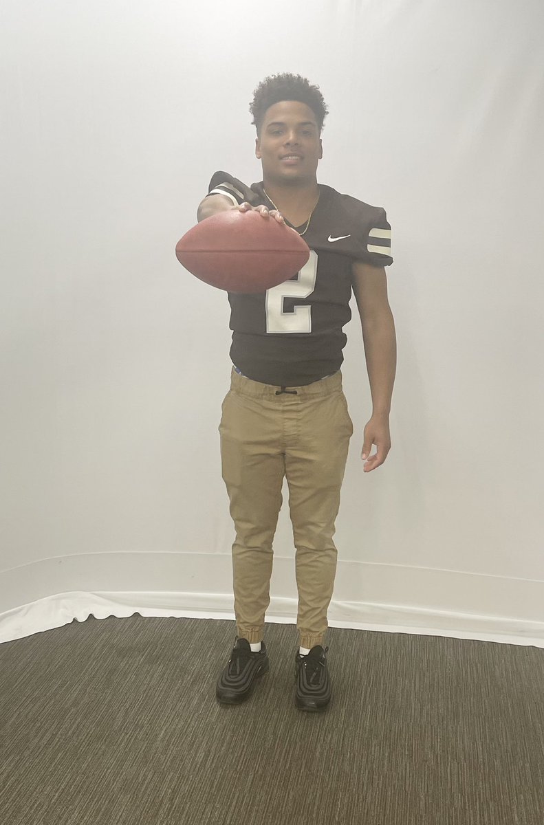 BrodyRice2's tweet photo. Thank you @Coach_RMattison @BrownUFootball for a great junior day this morning🐻 https://t.co/SPW0Y4nJRA