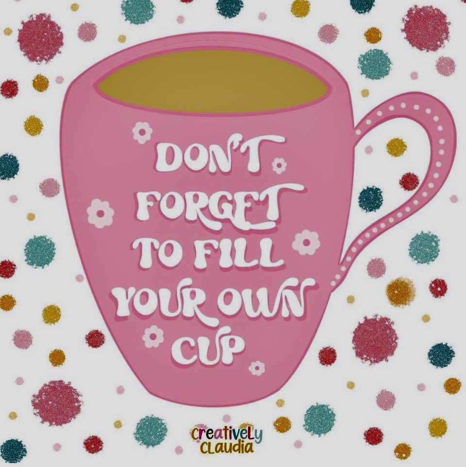 SatOnMeeting's tweet image. Do not forget to fill your own Cup‼️💖✨😊🧿
#selflove
#selfcare
#youcannotpourfromanemptycup