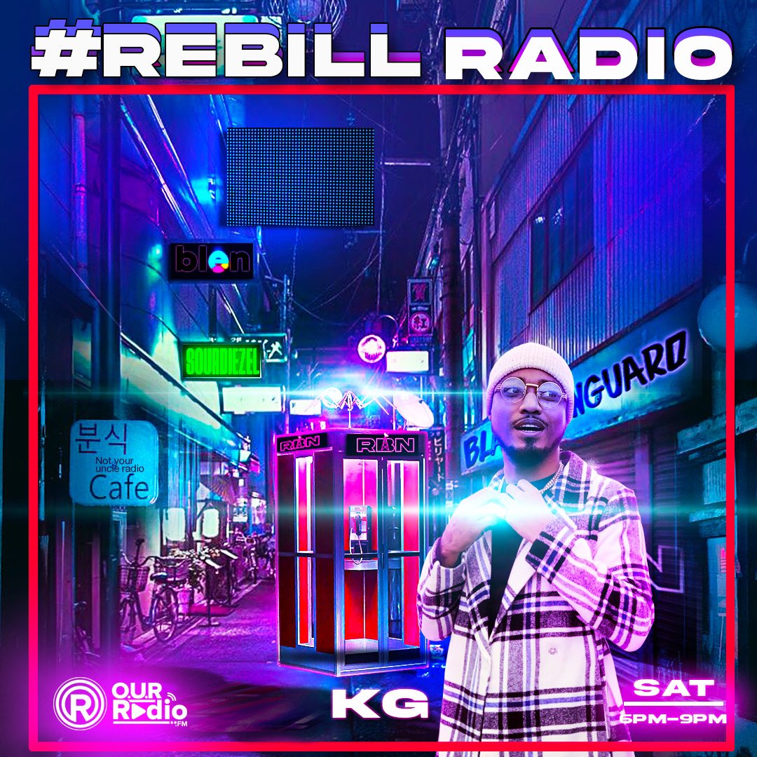 Rebel_Network_'s tweet photo. We Live From 7-ISH Tonight 🎥🎙
#REBILLRADIO SATURDAY’S 🇹🇹📡🌐
Live On @OURRadio4
Special Guest : @kg_muzik
Hosts
@sabali_rebel + @MichaelForest_
🎧
@djsourdiezel
Like + Subscribe + Watch
https://t.co/Sh7hRL8GzB
#ourradio #rebillnetwork https://t.co/0T9QknTVNC
