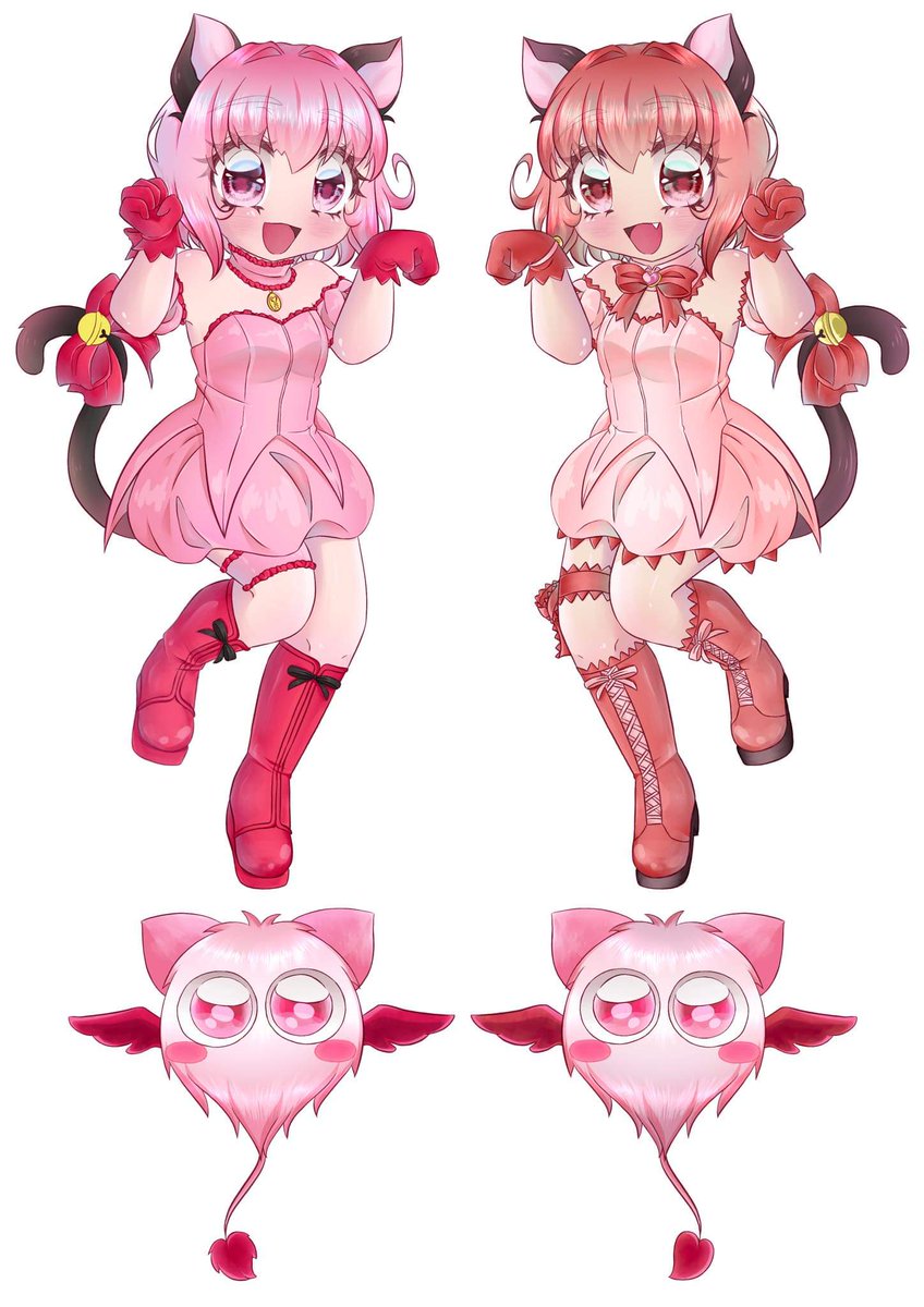 JiinxNyan's tweet photo. Found a great website for Keychains 👀 how about some reversible dangle charms? #tokyomewmew #keychain #anime #fanart #mewmewpower #mewmew_new #interest_check https://t.co/Xr1pVaLjjE