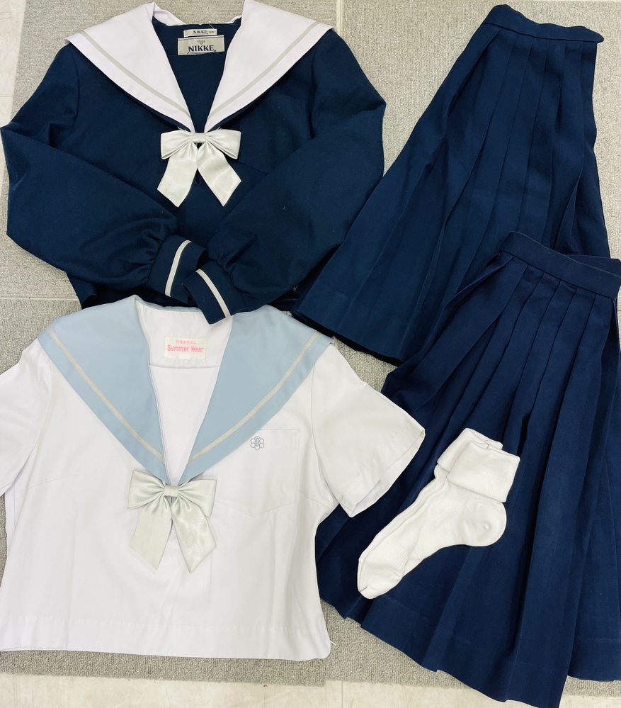 西春高校 半袖、合服、指定靴下 新品未使用 （Yahoo!オークション 