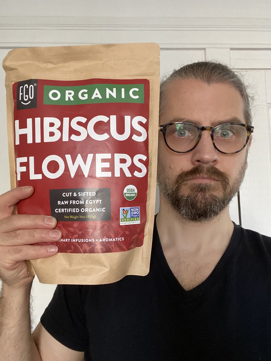 Thought I’d grab a *small* bag of hibiscus on Amazon.