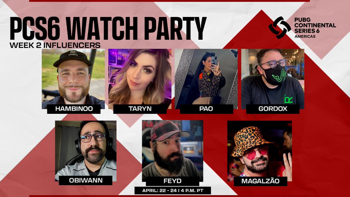 Another <a href="/PUBGEsports/">PUBG Esports</a> Watch Party Happening tonight ! Come on by, hang out and watch some #PUBG ! 

Live now ! 

Twitch.tv/feyd <--------------------------------