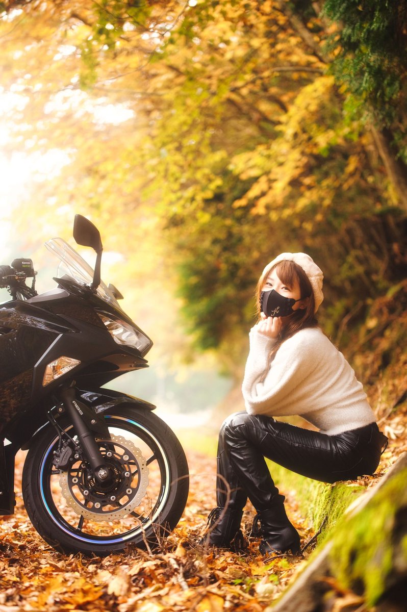 kach1c03's tweet photo. #バイク乗りとして軽く自己紹介
#バイク乗りと繋がりたい 
#カメラ好きな人と繋がりたい
#Ninja400
#オフロード

名前：かちこ
性別：♀
年齢：XXX
住み：すだち県
好き：スポーツ 釣り 洋楽
嫌い：取り回し クモ わかめ
車種：Ninja400 

photo by @nob_neko_rider https://t.co/hHzMFCSbUS