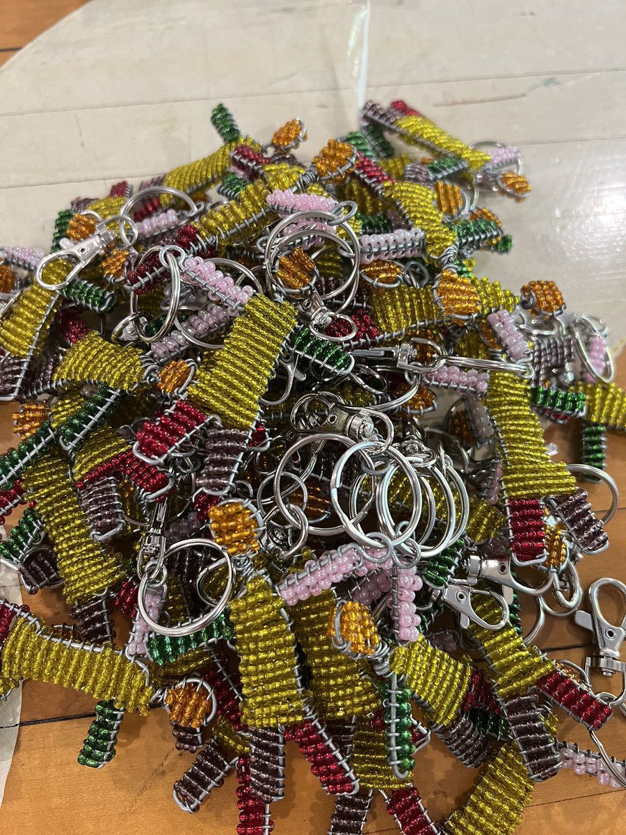 Kidokinetics's tweet photo. See you at #SHAPENOLA next week. Come to booth 209. Hand made keychains from South Africa. @Kidokinetics @SHAPE_America https://t.co/5sMnZ7u8sC