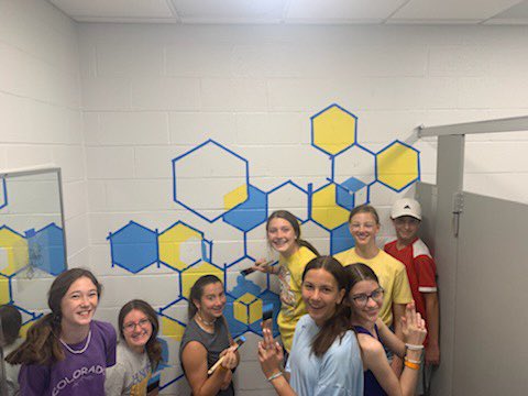 bmsliberators's tweet photo. Our amazing NJHS students have spent the last two days working on murals in the bathrooms that will inspire and motivate our Liberators for years to come! Great work 💪💪 #LiberatorStrong #BMSisBEST https://t.co/xefB24Exgq