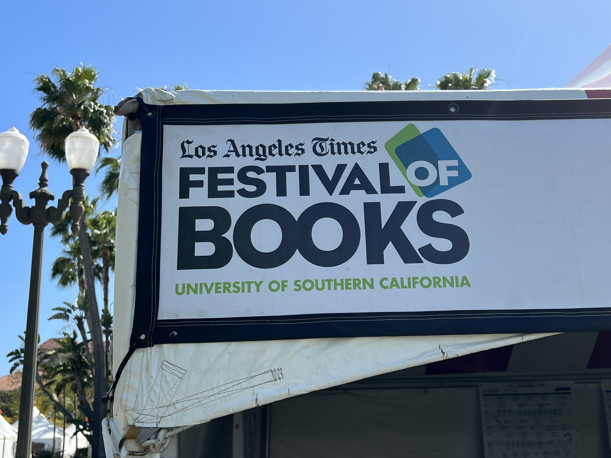 Elex Michaelson on Twitter: "Shots from @latimesfob at @USC. More than