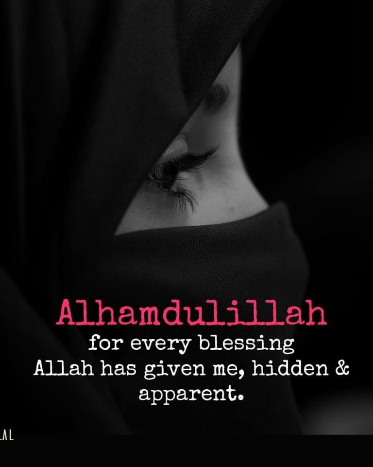 Say Alhamdulillah . . .