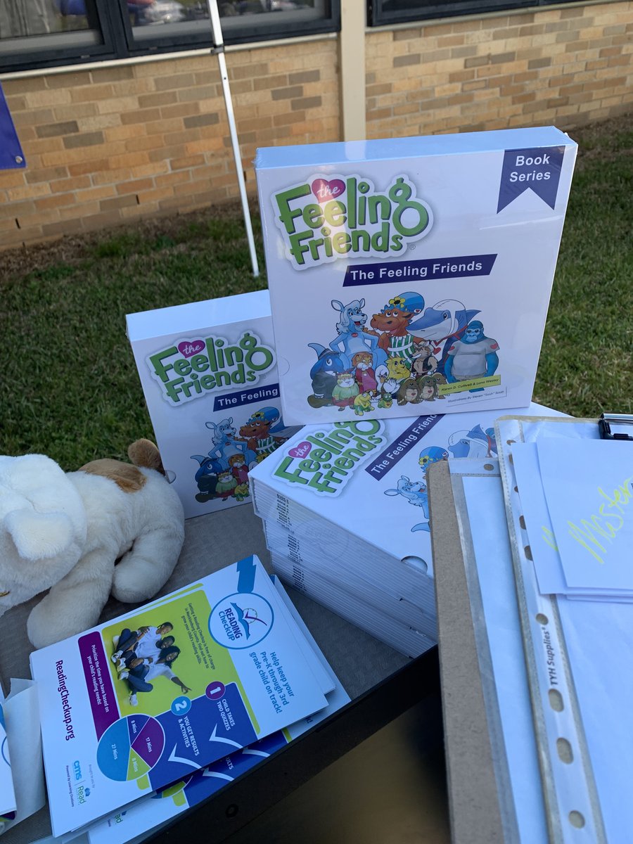 BCDICarolinas's tweet photo. We had a great time showing families at @NinerElementary how to get an individualized reading plan for their children. After getting a #readingcheckup the kiddos were introduced to the #FeelingFriends with @NBCDI @BAESystems! #TogetherWeWill! @ReadCLT @LOindividualize https://t.co/jFjMe3zIqB