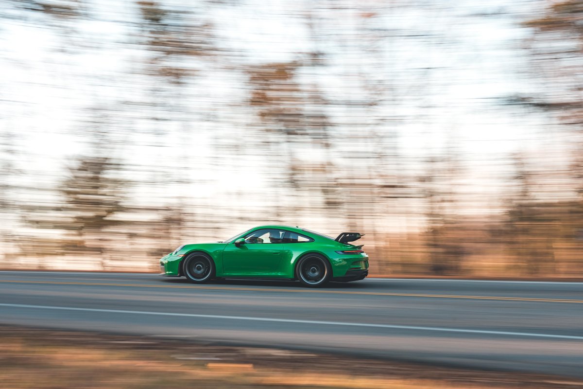 CARandDRIVER's tweet photo. Tested: 2022 @Porsche 911 GT3 manual, the gatekeeper: https://t.co/9UFdFpVpEl https://t.co/Swpiio4KHh